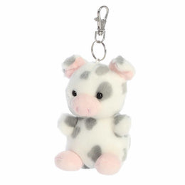 Aurora Palm Pals Piggles Spotted Piglet ClipOn 4"