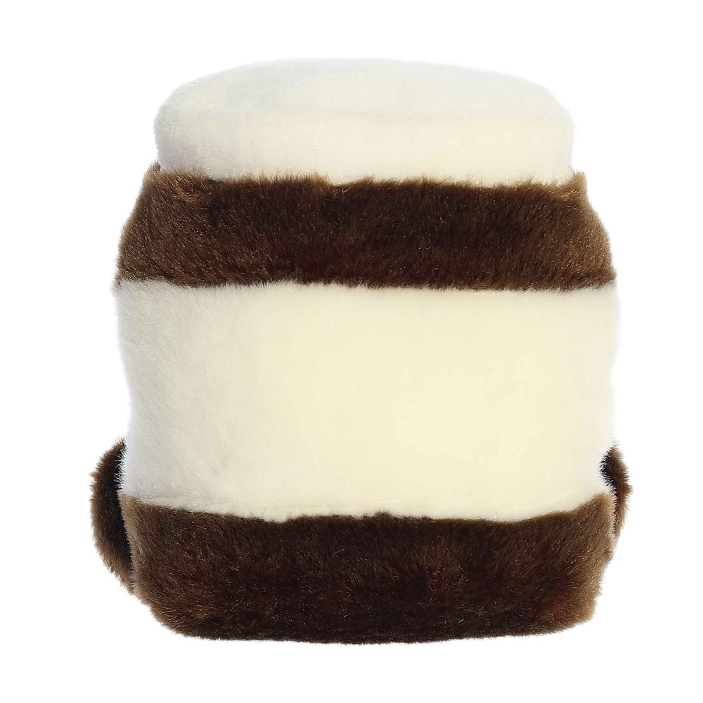 Aurora Palm Pals stuffed bear, 5-inch cream and brown plush toy