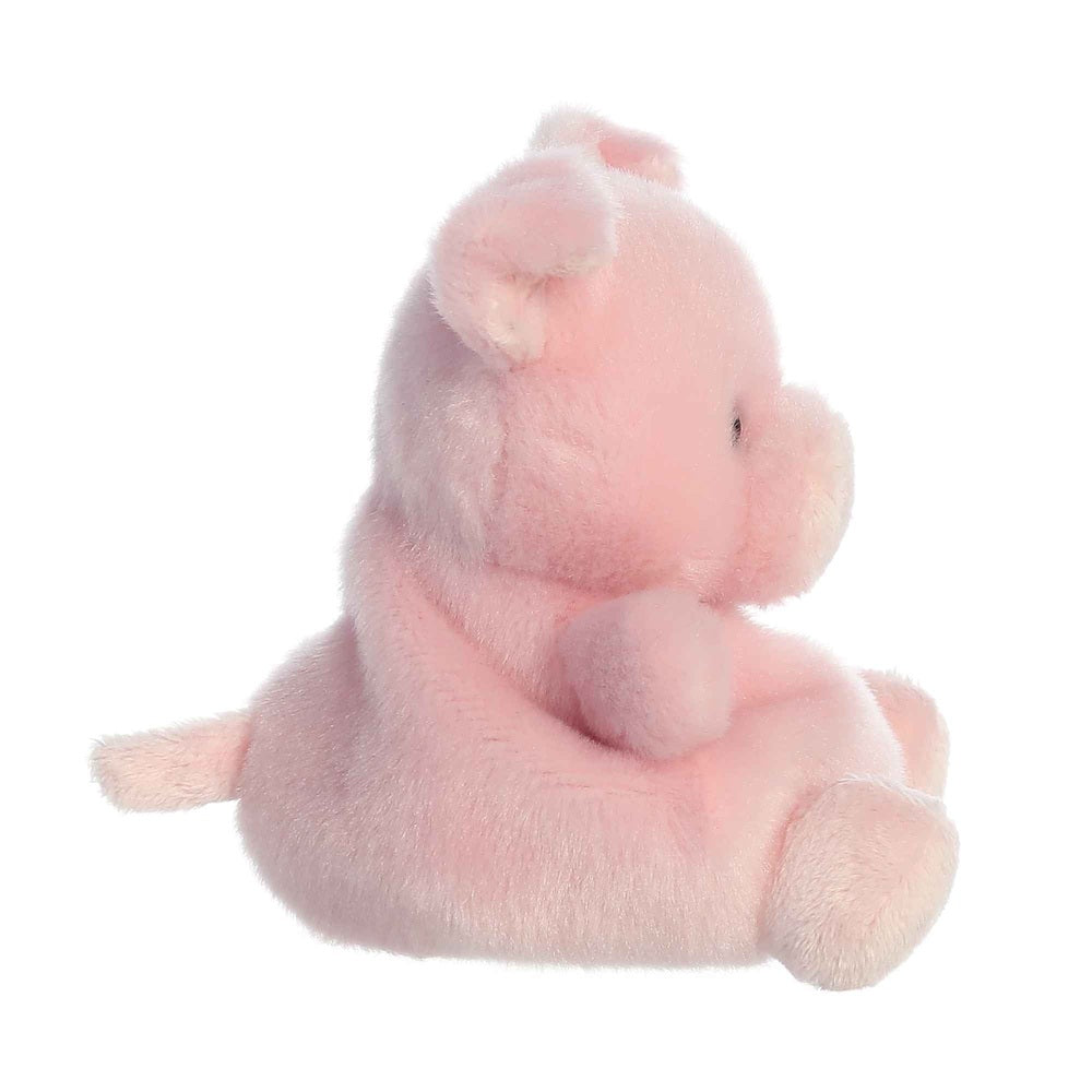 Aurora Palm Pals Wizard Pig 5-inch plush in soft pink fabric