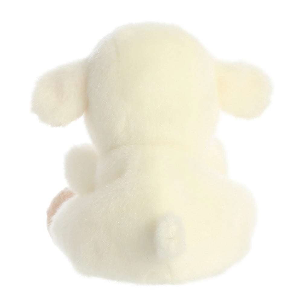 Aurora Palm Pals Woolly Lamb 5-inch white plush stuffed animal