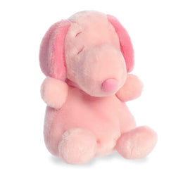 Aurora Peanuts Palm Pals Snoopy Color Collection Pink 5"