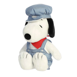 Aurora Peanuts Train Engineer Snoopy 14"