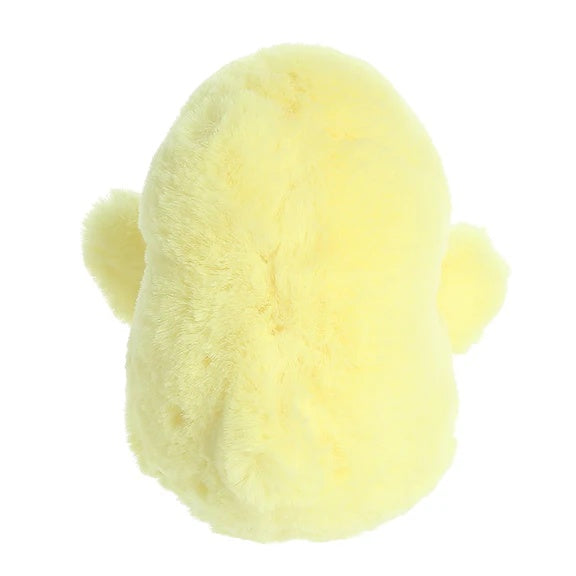 Aurora Rolly Pet Chickadee chick stuffed toy in soft yellow plush, 5 inches