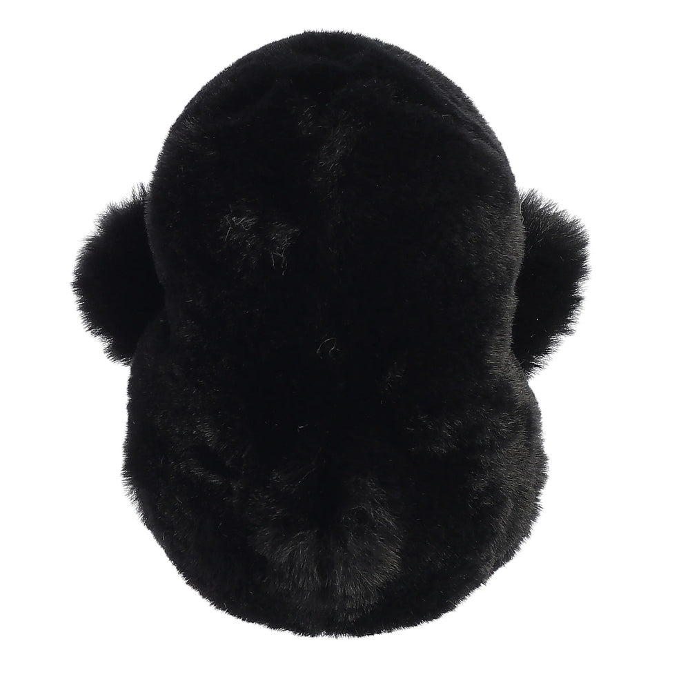 Aurora Peewee Penguin 5-inch plush toy, black fluffy stuffed animal