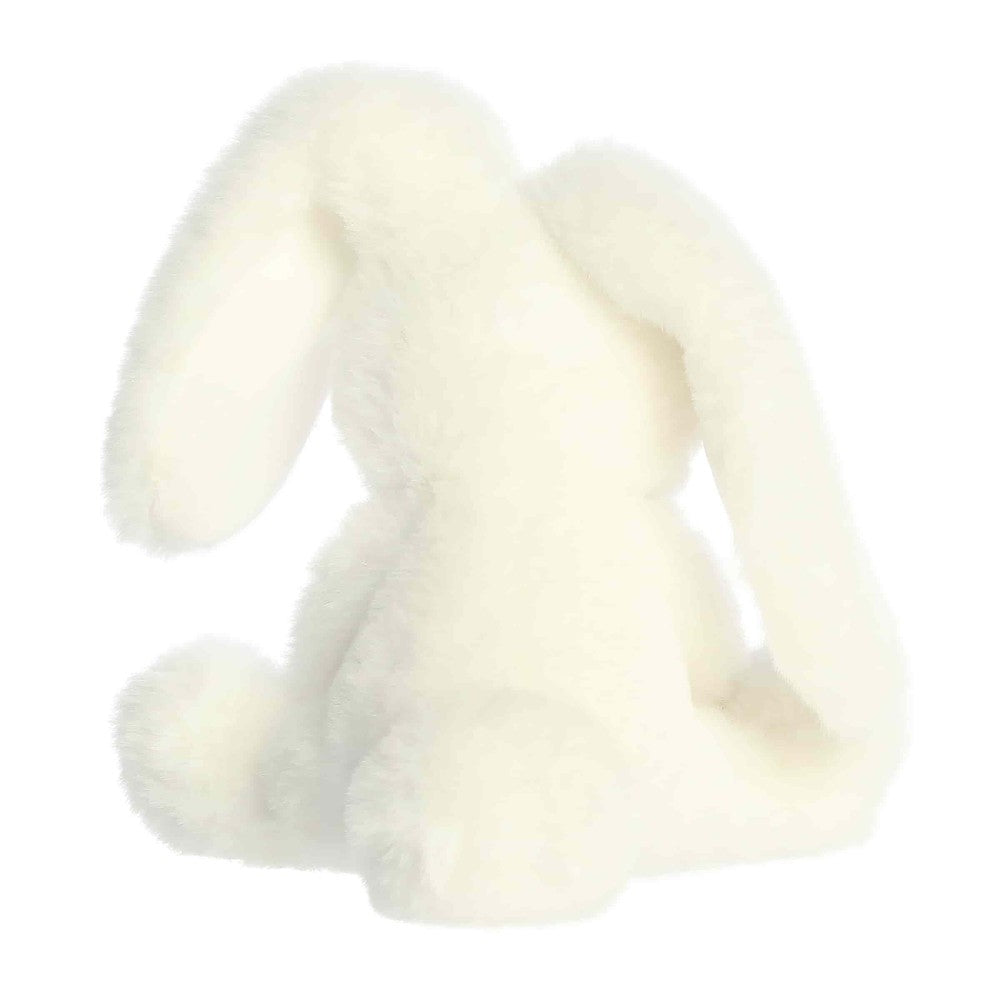 Aurora Spring Candy Cottontails plush bunny, white fluffy stuffed animal, 11.5 inches