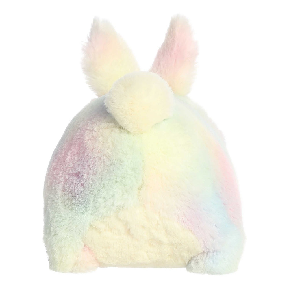 Aurora Spudsters Bitty Bunny 10-inch plush rabbit in pastel rainbow fur
