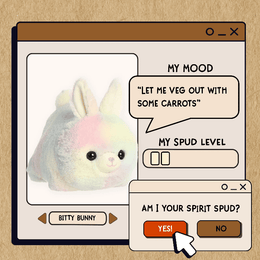 Aurora Spudsters Bitty Bunny 10"