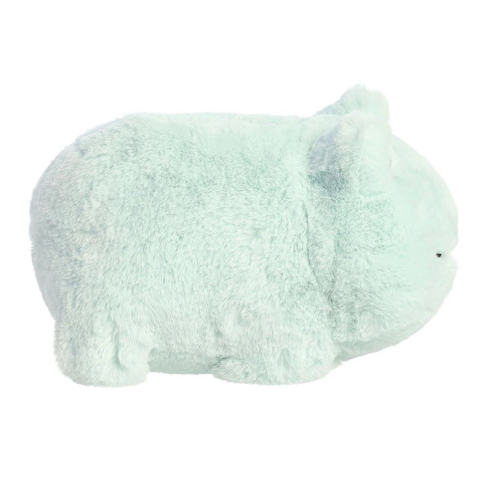 Aurora Spudsters Friesia frog plush, 10-inch mint-green soft stuffed animal