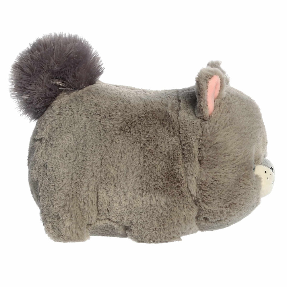 Aurora Gabby Gray Squirrel 10-inch plush stuffed animal with soft gray fur and brown tail