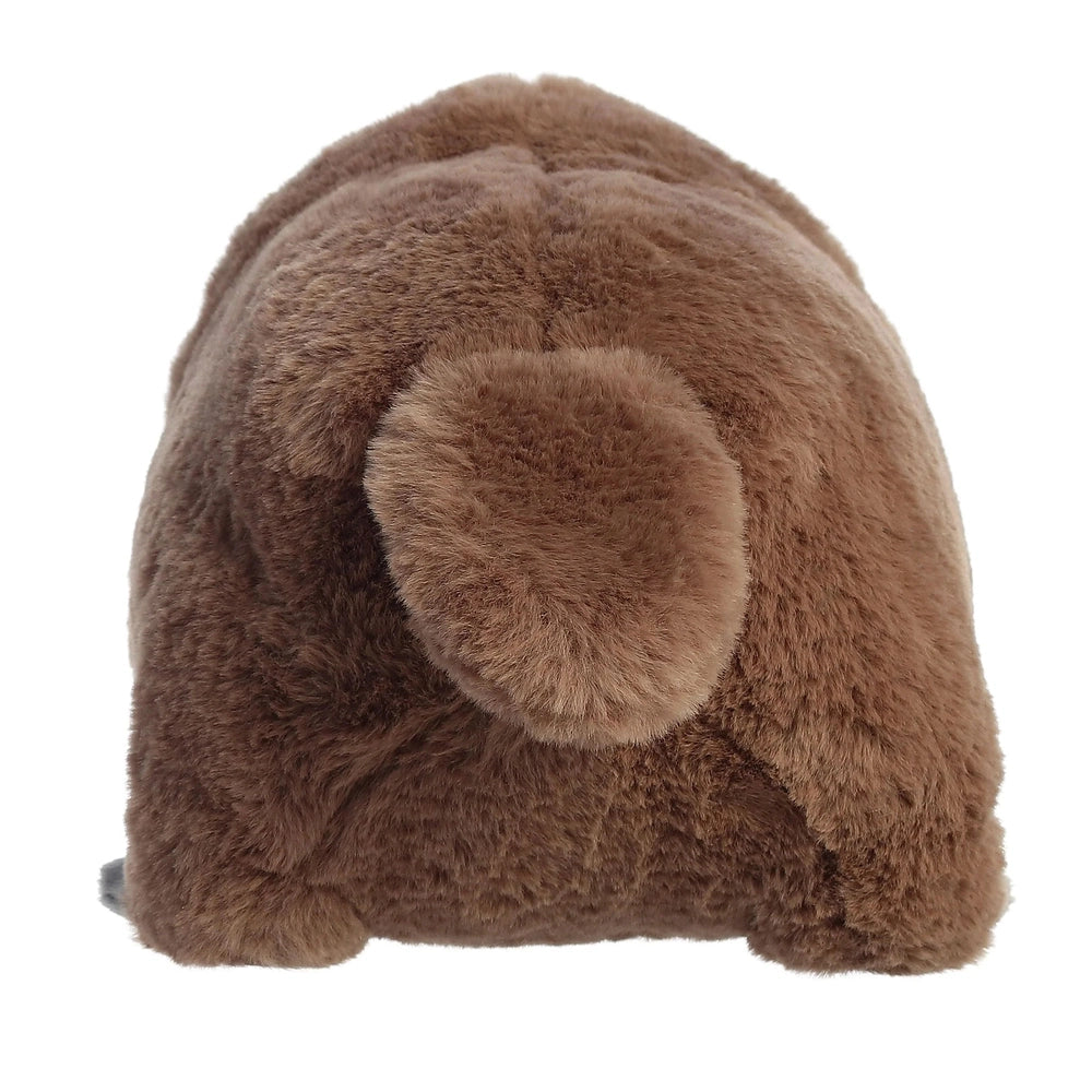 Aurora Spudsters Pongo platypus plush, brown soft fur, 10-inch stuffed animal.