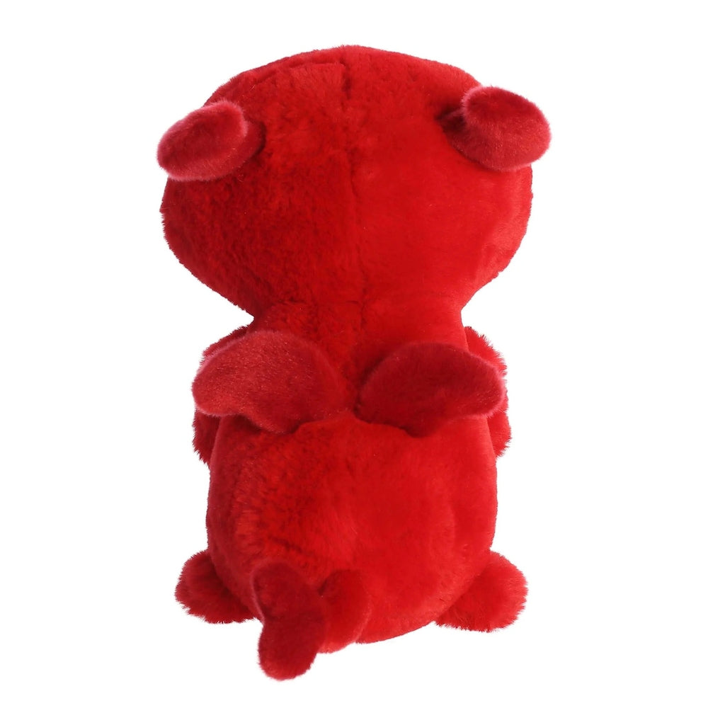 Aurora Too Cute Drexel Devil 12in plush toy, red soft plush with tiny horns