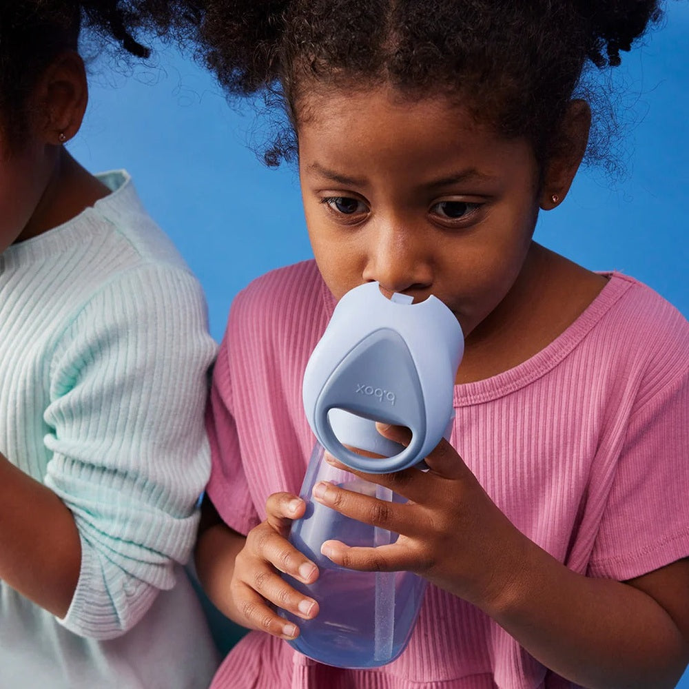 B.Box Junior Drink Bottle 380 ml in Chill Out Blue — product view 5