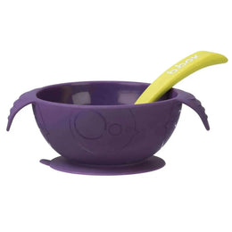 B.Box Silicone First Feeding Set (Suction Bowl And Spoon)