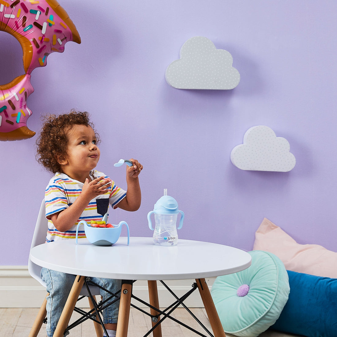 B.Box Sippy Cup Gelato Edition 240ml in Bubblegum — product view 17