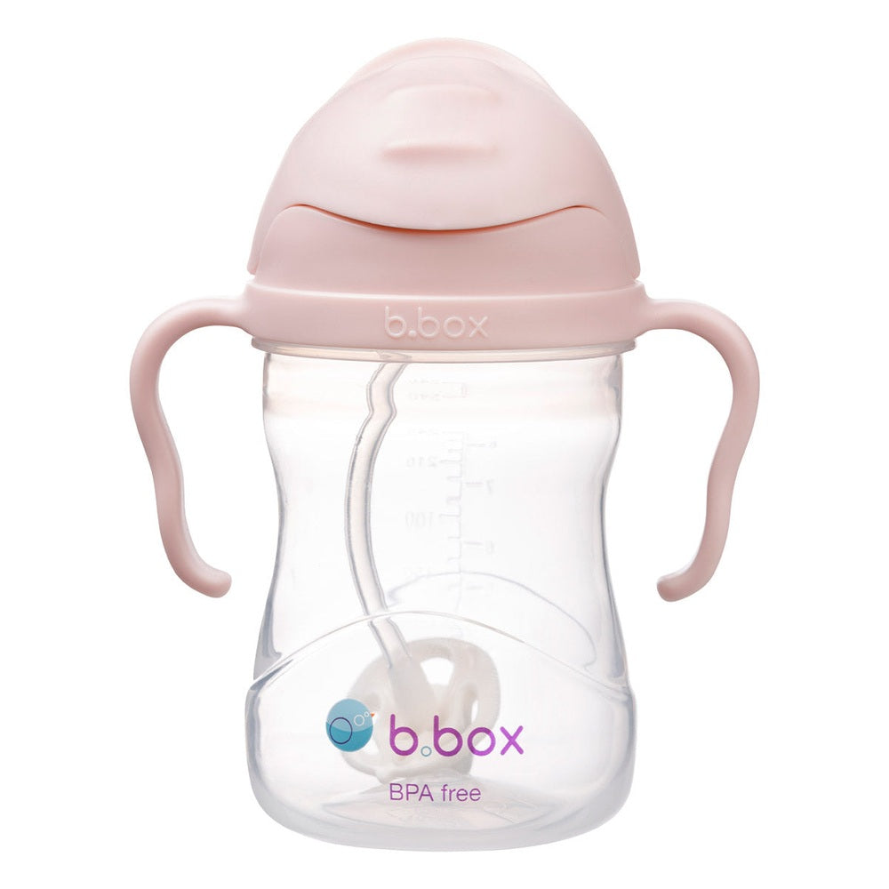 B.Box Sippy Straw Cup 240ml in Blush — product view 1