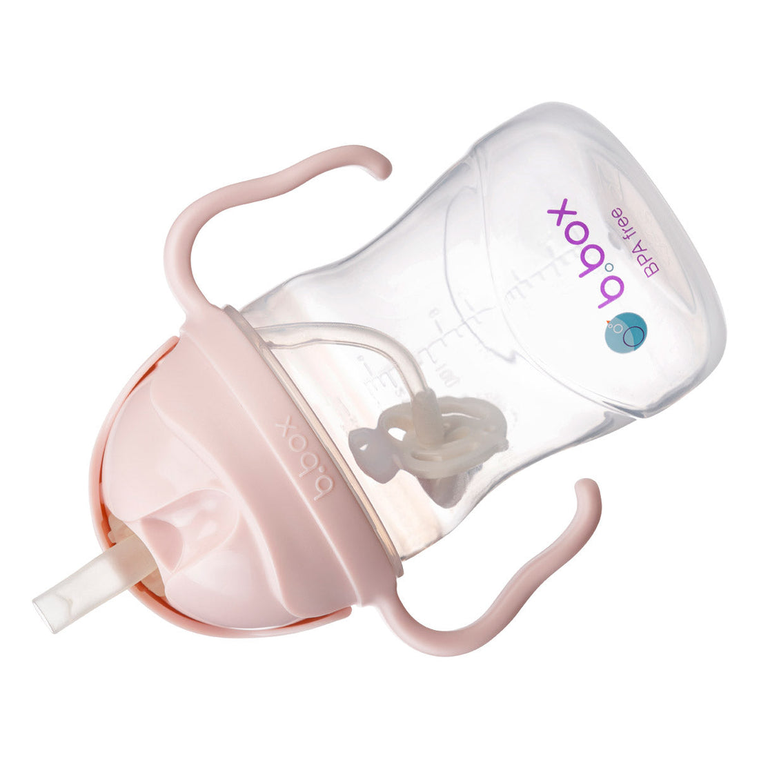 B.Box Sippy Straw Cup 240ml in Blush — product view 5