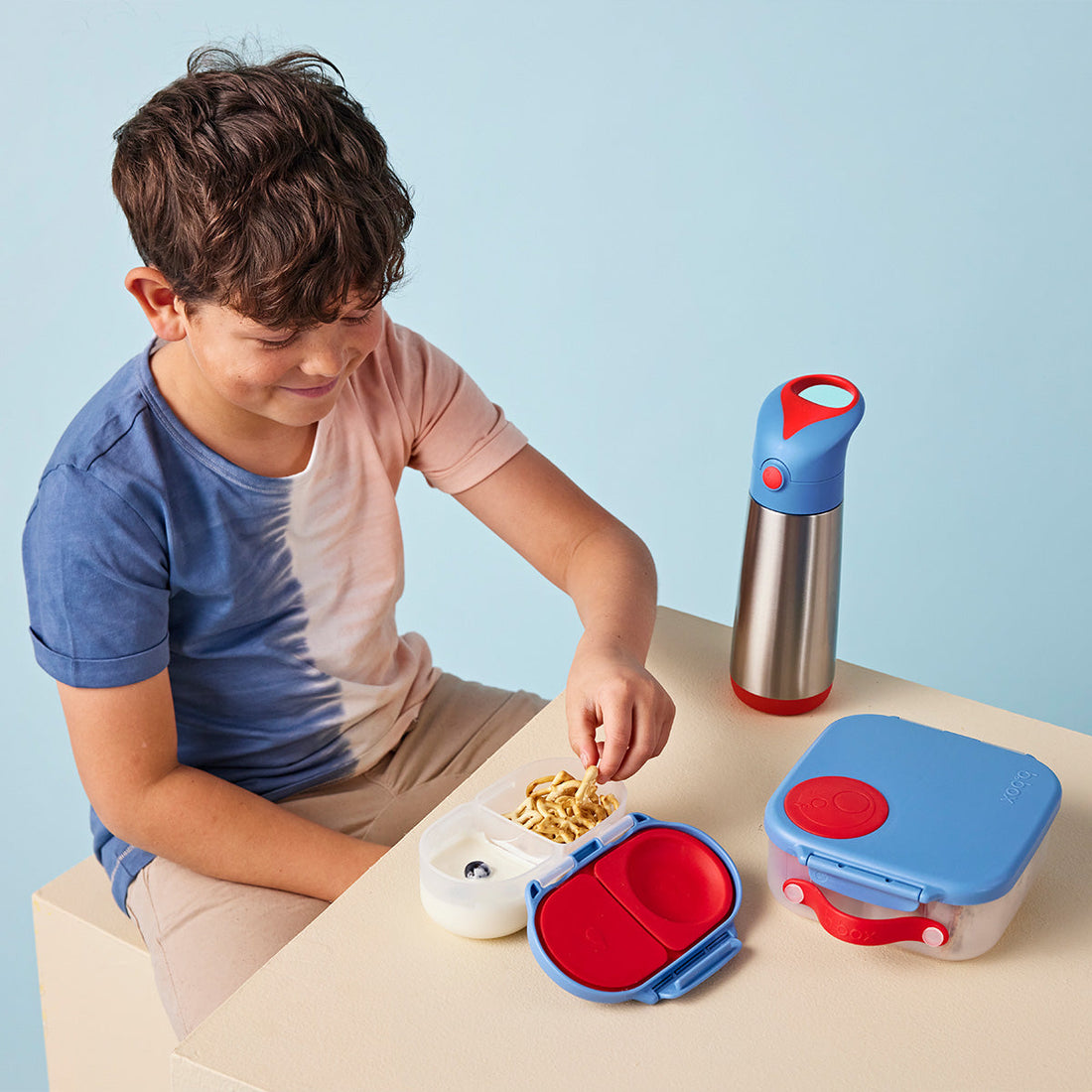 B.Box Snackbox in Blue Blaze — product view 14