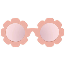 Babiators Flowers Shape Polarized Sunglasses Peachy Pink