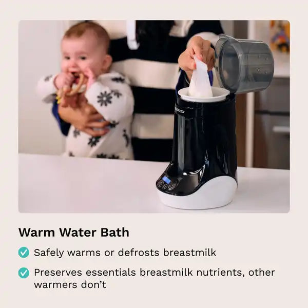 Baby Brezza Bottle + Breast Milk Warmer — in-use lifestyle view alternate view 2