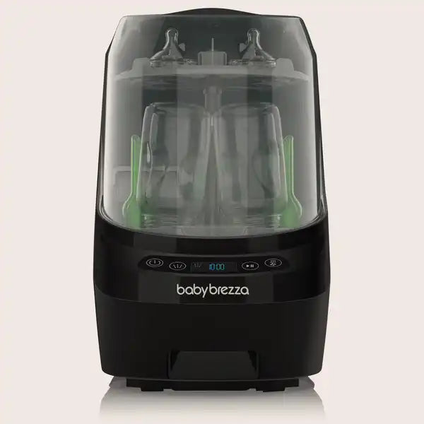 Baby Brezza Bottle Washer Pro - All In One Baby Bottle Washer, Sterilizer, Dryer — bottle setup view alternate view 2