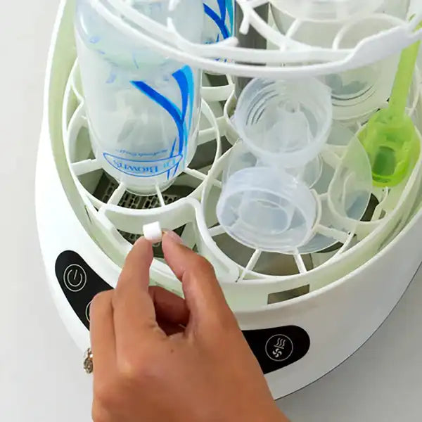 Baby Brezza Bottle Washer Pro Detergent Tablets — lifestyle product view