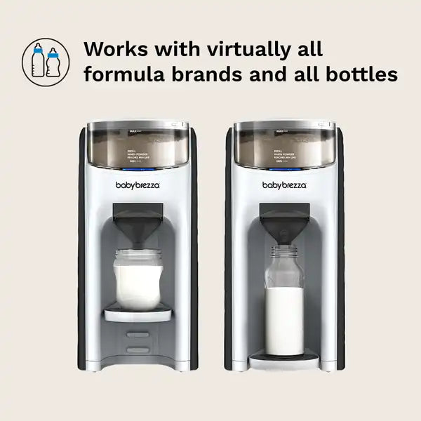Baby Brezza Formula Pro® Advanced Baby Formula Dispenser — bottle setup view