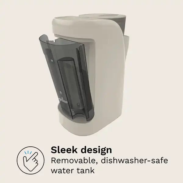 Baby Brezza Formula Pro® Advanced Baby Formula Dispenser — washing feature graphic alternate view 2