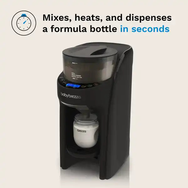 Baby Brezza Formula Pro® Advanced WiFi Baby Formula Dispenser — bottle setup view alternate view 3