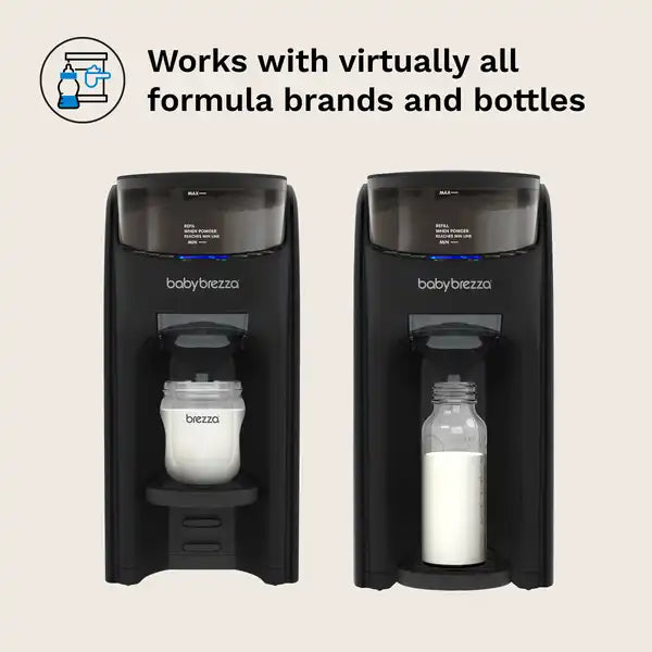 Baby Brezza Formula Pro® Advanced WiFi Baby Formula Dispenser — bottle setup view alternate view 5