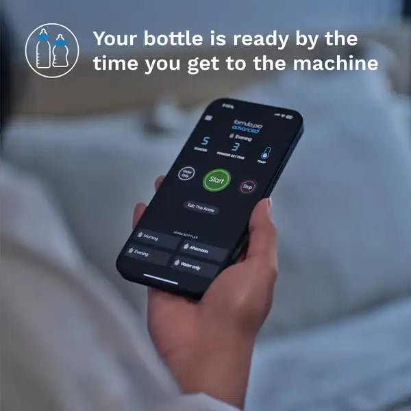 Baby Brezza Formula Pro® Advanced WiFi Baby Formula Dispenser — bottle setup view alternate view 6