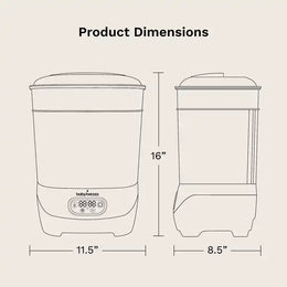 Baby Brezza One Step™ Baby Bottle Sterilizer and Dryer Advanced - Electric steam sterilizer with HEPA Filter