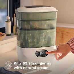 Baby Brezza One Step™ Baby Bottle Sterilizer and Dryer Advanced - Electric steam sterilizer with HEPA Filter
