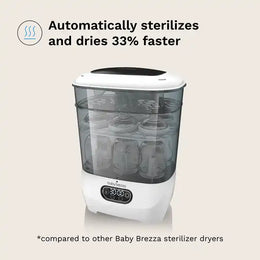 Baby Brezza One Step™ Baby Bottle Sterilizer and Dryer Advanced - Electric steam sterilizer with HEPA Filter