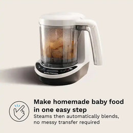 Baby Brezza One Step™ Baby Food Maker Deluxe: Steamer & Blender for Homemade Baby Food