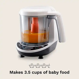 Baby Brezza One Step™ Baby Food Maker Deluxe: Steamer & Blender for Homemade Baby Food