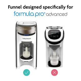 Baby Brezza Replacement Funnel & Cover for Formula Pro Advanced & Formula Pro Advanced WiFi