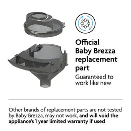 Baby Brezza Replacement Funnel & Cover for Formula Pro Advanced & Formula Pro Advanced WiFi