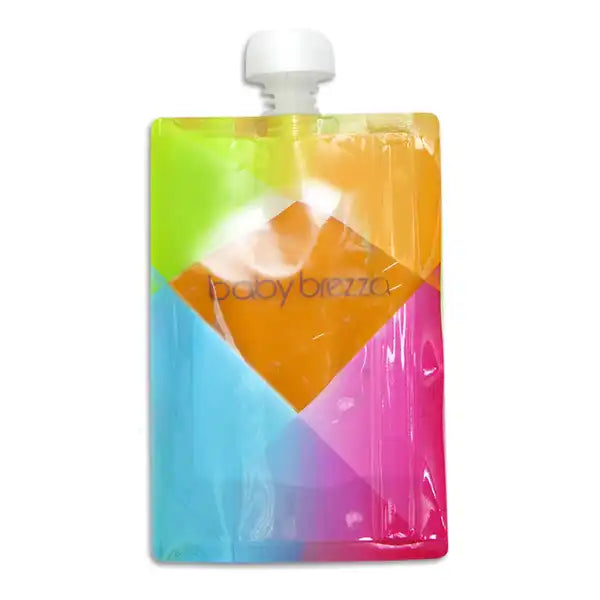 Baby Brezza Reusable Baby Food Pouches, 10 Pack — bottle setup view alternate view 2