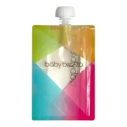 Baby Brezza Reusable Baby Food Pouches, 10 Pack