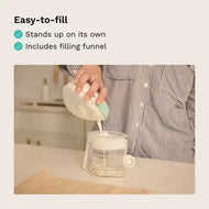 Baby Brezza Reusable Breastmilk Storage Bags with Filling Funnel, 10 pack