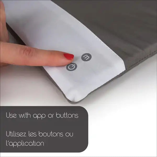 Baby Brezza Smart Soothing Mat — mobile app feature graphic