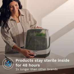 Baby Brezza Superfast® Baby Bottle Sterilizer and Dryer - Sterilizes & Dries in 10 Minutes