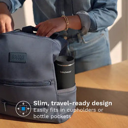 Baby Brezza Superfast® Portable Bottle Warmer - Rechargeable Travel Warmer for Formula and Breastmilk