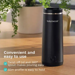 Baby Brezza Superfast® Portable Bottle Warmer - Rechargeable Travel Warmer for Formula and Breastmilk
