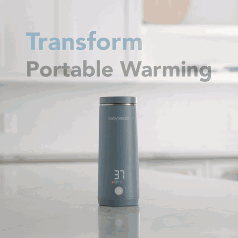 Baby Brezza Superfast® Portable Bottle Warmer - Rechargeable Travel Warmer for Formula and Breastmilk — product demonstration