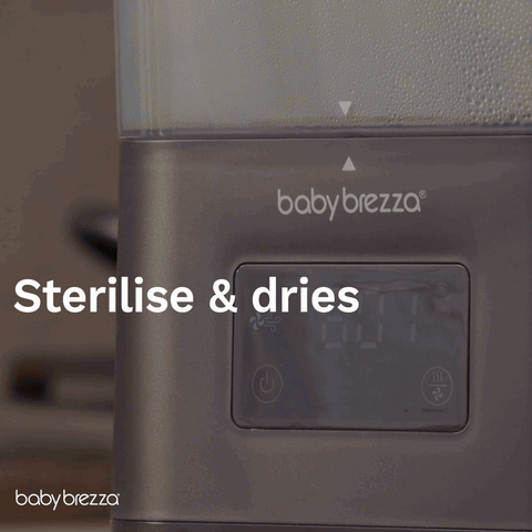 Baby Brezza SuperQuick 10-minute Bottle Sterilizer and Dryer — product demonstration