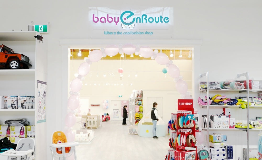 Inside the baby enRoute Richmond showroom