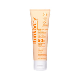 Think Baby SPF 50 Baby Clear Zinc Sunscreen for Sensitive Skin 3 oz/89 ml