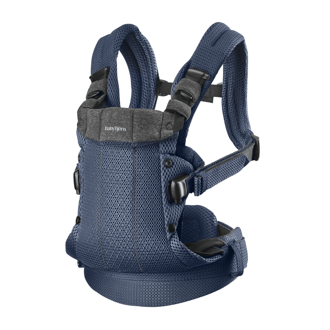 BabyBjörn Baby Carrier Harmony — 3D Mesh, Navy full product view