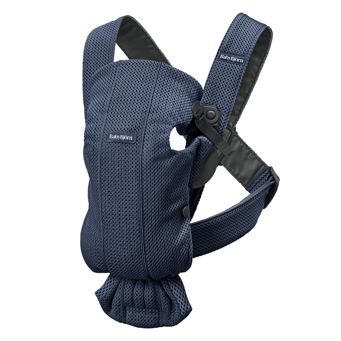 BabyBjörn Baby Carrier Mini — 3D Mesh, Navy full product view